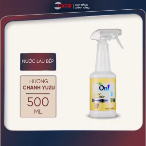 Lix - Nước Lau Bếp On1 Tinh Dầu Chanh Yuzu 500ml/Ch20