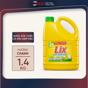 Lix - Nước Rửa Chén Siêu Sạch Chanh 1,4kg/C09