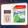 Lix - Nước Rửa Chén Siêu Sạch Trà 3,2kg/T04 (Túi)