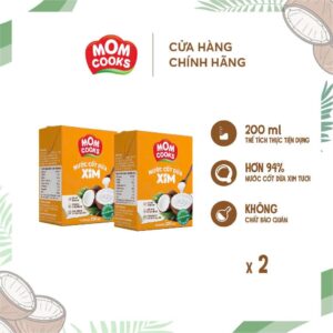 Nước cốt dừa Xim Mom Cooks 200ml